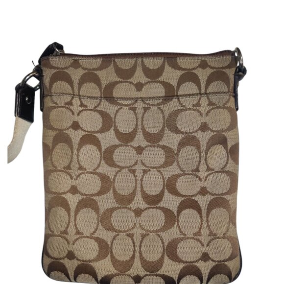 Coach Legacy Signature Stripe Swingpack Crossbody Bag - Picture 4 of 16